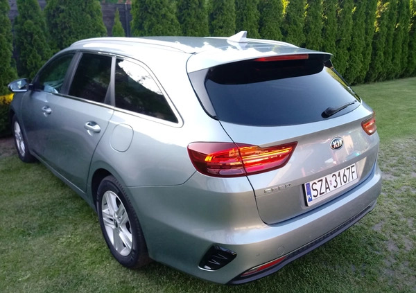 Kia Ceed cena 76700 przebieg: 20300, rok produkcji 2021 z Poręba małe 46